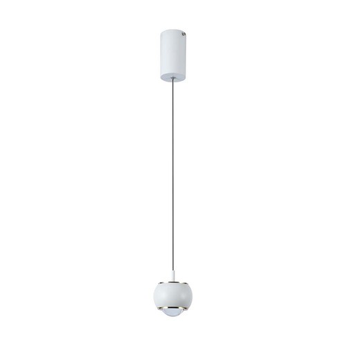 9W LED pendellamp, wit - 1000lm, 111lm/W, 10x10x100cm, incl. lichtbron