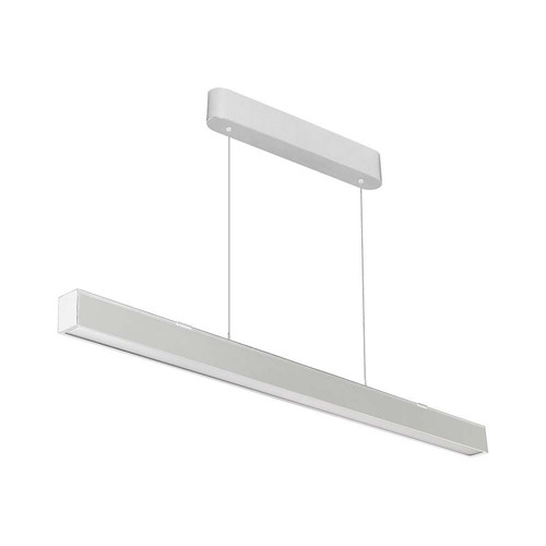 120cm 40W LED lijnverlichting met Samsung chip - Wit, CCT, incl. ophangkabel, plafondlamp voor kantoor