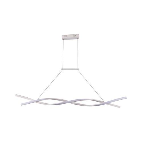 120cm 30W LED pendel, wit - 115lm/W, 3000K, 120x100cm, incl. lichtbron