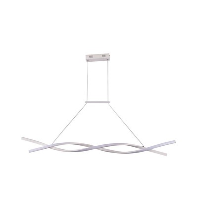 120cm 30W LED pendel, wit - 115lm/W, 3000K, 120x100cm, incl. lichtbron