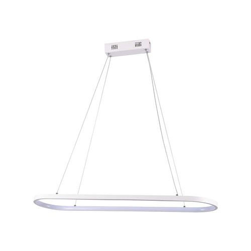 24W LED hanglamp - 80x20x100cm, 2760lm, wit, 3000K