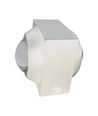 2W LED wandlamp up/down - IP54, 3000K, wit, incl. lichtbron
