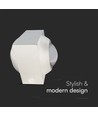VT-770 wandlamp LED 2W - COB, op en neer, 4000K, wit huis