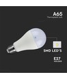 E27 15W LED lamp - A65, Samsung LED chip, 4000K
