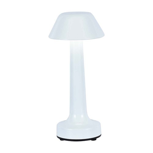 1W LED tafellamp - D95x225, 3-in-1, wit, Huis