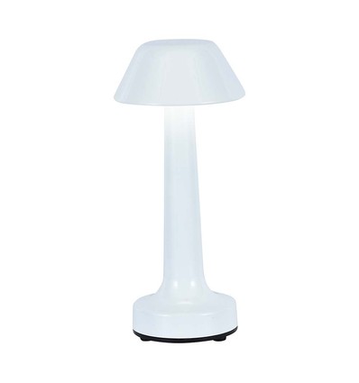 1W LED tafellamp - D95x225, 3-in-1, wit, Huis