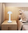 1W LED tafellamp - D95x225, 3-in-1, wit, Huis