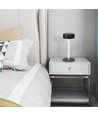 3W oplaadbare LED tafellamp, 5V - 3-in-1 CCT, touch dimbaar, zwart, incl. USB-kabel