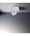 28W RA90 Opbouwspot - Ø17,8 cm, Hoogte: 8,7 cm, CCT, 3 lichtkleuren, wit