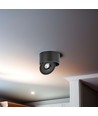 28W RA90 Opbouwspot - Ø17,8 cm, Hoogte: 8,7 cm, Zwart, CCT - 3 lichtkleuren