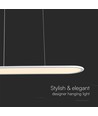 LED hanglamp 80x104cm 3000K wit - huis