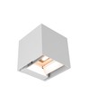 9W Solar LED wandlamp met sensor - Wit, IP65, PIR bewegingssensor, 4000K, COB LED