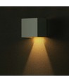 9W Solar LED wandlamp met sensor - Wit, IP65, PIR bewegingssensor, 4000K, COB LED