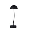 3W oplaadbare tafellamp - Touch dimbaar, zwart, 3000K, draagbaar, incl. batterij