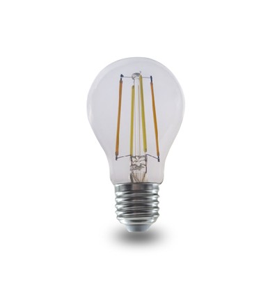7W E27 A60 Gloeidraadlamp - Compatibel met Amazon Alexa, Google Home, 3-in-1