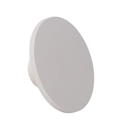 12W LED plafondlamp - Ø17cm, IP65 buiten, warm wit, witte rand