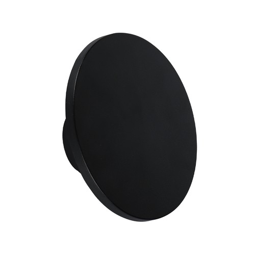 12W LED plafondlamp / wandlamp met indirect licht - Zwart, IP65, 3000K, Ø16cm, rond, buiten / binnen