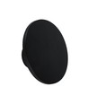 12W LED plafondlamp / wandlamp met indirect licht - Zwart, IP65, 3000K, Ø16cm, rond, buiten / binnen