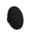 12W Ronde buitenwandlamp - Zwart, 1400lm, IP65, 4000K, incl. lichtbron
