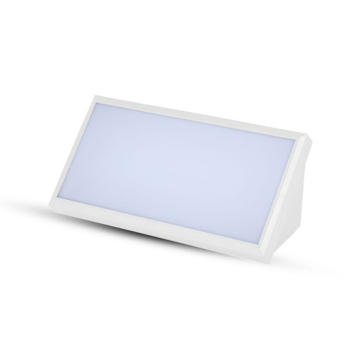 20W LED wandlamp, IP65 - 3000K, grijs, buiten, 110 graden, 2045lm