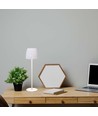 2,7W oplaadbare LED tafellamp, wit - Touch dimbaar, 3-in-1 CCT, USB-C, hoogte 34cm