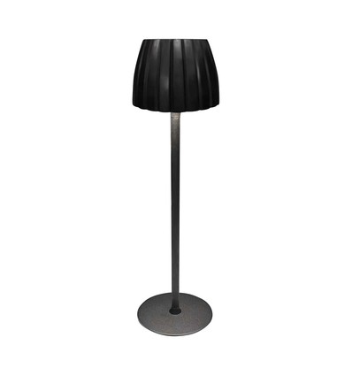 2,7W LED tafellamp, zwart - Touch dimbaar, 3-in-1 CCT, oplaadbaar, USB-C, 10,5 x 34 cm