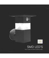 3W Solara wandlamp met sensor - IP54, 250lm, 3000K, solar, 3 jaar garantie