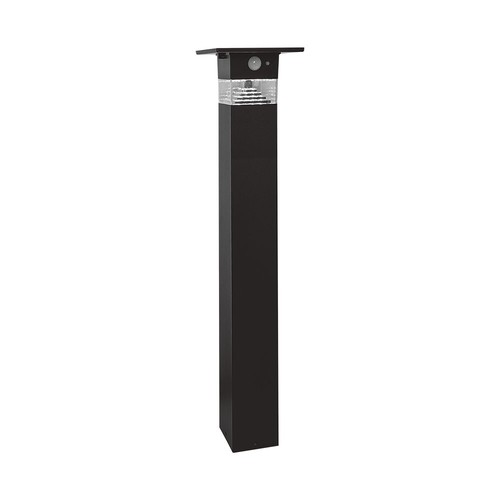 3W Zonnecel Paaltje Lamp - LED, PIR Sensor, IP54