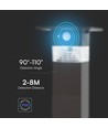 3W Zonnecel Paaltje Lamp - LED, PIR Sensor, IP54