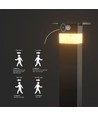 3W Zonnecel Paaltje Lamp - LED, PIR Sensor, IP54