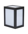 12W LED wandlamp - IP65, zwart, 1350lm, buiten, incl. lichtbron