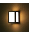 12W LED wandlamp - IP65, zwart, 1350lm, buiten, incl. lichtbron