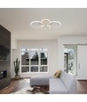 45W LED plafondlamp - 3900lm, 3-staps dimbaar, 3-in-1 CCT, wit, incl. afstandsbediening