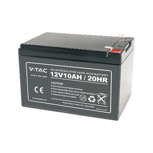 10Ah loodzuuraccu T2 - 151x98x101mm