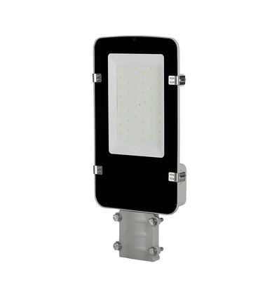 50W LED straatverlichting met Samsung LED chip - 100lm/W, IP65, 6500K, grijs, 110 graden