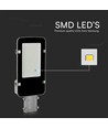 50W LED straatverlichting met Samsung LED chip - 100lm/W, IP65, 6500K, grijs, 110 graden