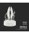 6W witte wandlamp - IP65, 3000K, 645lm, buiten, incl. lichtbron