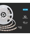 48 LED striplicht 16,5W/m - 4000K, IP20, 5m/rol