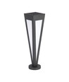 2W LED solar tuinlamp - 3000K, zwart, 3.7V batterij, IP-klasse, tot 8 uur brandtijd