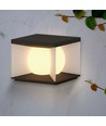 Solara tuinlamp met spies, 3000K - Solar, IP65, donkergrijs, decoratieve buitenverlichting