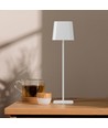 5W LED magnetische solar tafellamp - Touch dimbaar, CCT, IP65, wit, draagbaar, oplaadbaar