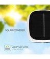 5W LED magnetische solar tafellamp - Touch dimbaar, CCT, IP65, wit, draagbaar, oplaadbaar