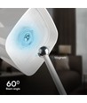 5W LED magnetische solar tafellamp - Touch dimbaar, CCT, IP65, wit, draagbaar, oplaadbaar