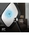 5W LED solar magnetische tafellamp - Touch dimbaar, CCT, IP65, zwart, 400lm, incl. batterij