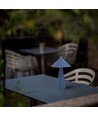 3W oplaadbare LED tafellamp, Blauw - Touch dimbaar, 3-in-1 CCT, 4000mAh batterij, incl. lichtbron