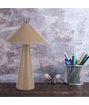 3W oplaadbare LED tafellamp, bruin - 3-in-1 CCT, dimbaar, touch control, USB-C, 4000mAh batterij