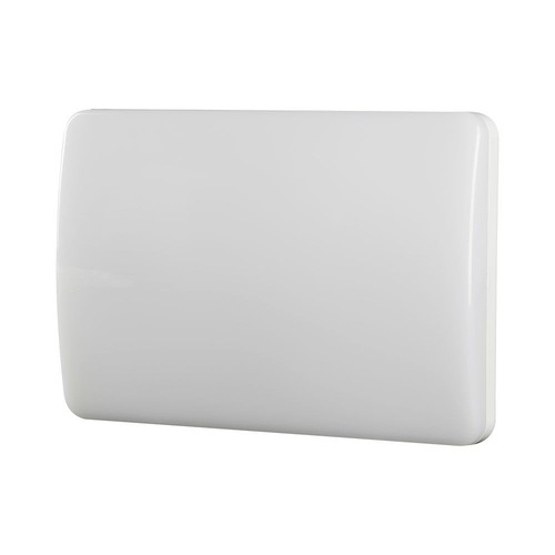 12W LED huisnummerlamp met schemersensor - Samsung LED chip, CCT 3-in-1, IP65, IK10, witte behuizing