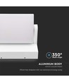 17W LED Wandlamp - 4000K, wit, IP65