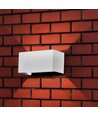 24W Wandlamp - LED, 3000K, Wit, Behuizing