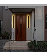 10W Wandlamp - IP65 buiten, 4000K, antraciet, incl. lichtbron